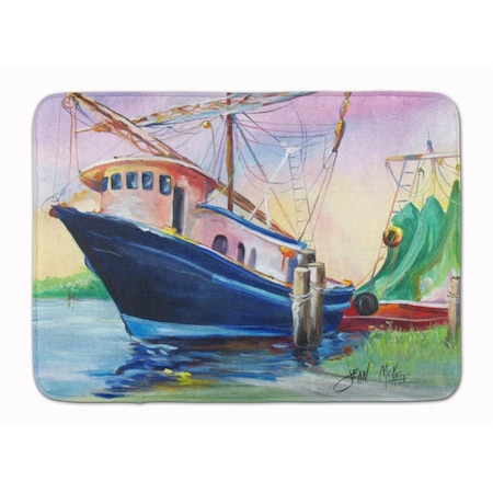 Carolines Treasures Shrimper Southern Star Machine Washable Memory Foam Mat JMK1078RUG